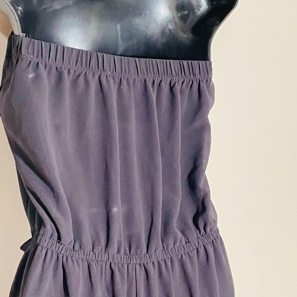 Iris of L.A. Jumpsuit- Black Strapless Wide Leg Jumpsuit Size large - Picture 7 of 12